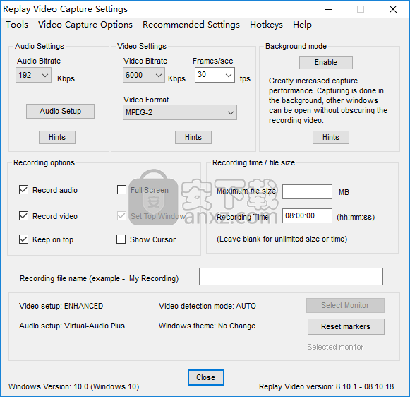 Replay Video Capture(全屏录制工具)