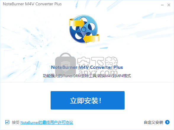 NoteBurner M4V Converter Plus(M4V格式转换器)