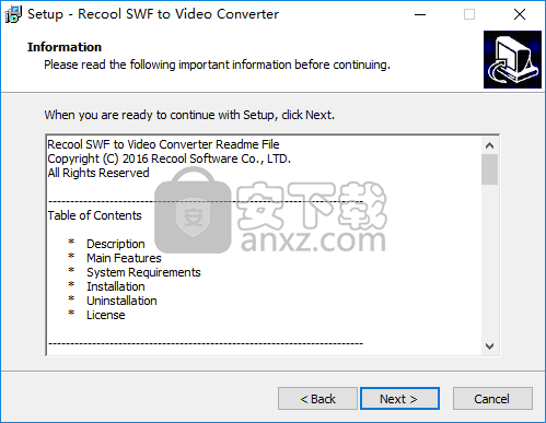 Recool SWF to Video Converter(swf格式转换器)