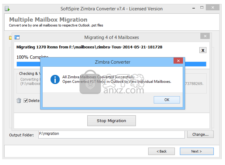 SoftSpire Zimbra Converter(Zimbra转换器)