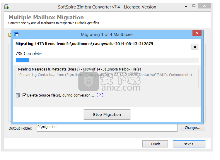 SoftSpire Zimbra Converter(Zimbra转换器)