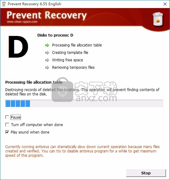 Prevent Recovery(数据防恢复工具)