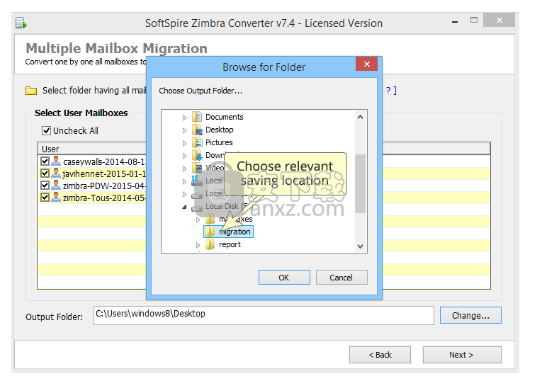 SoftSpire Zimbra Converter(Zimbra转换器)