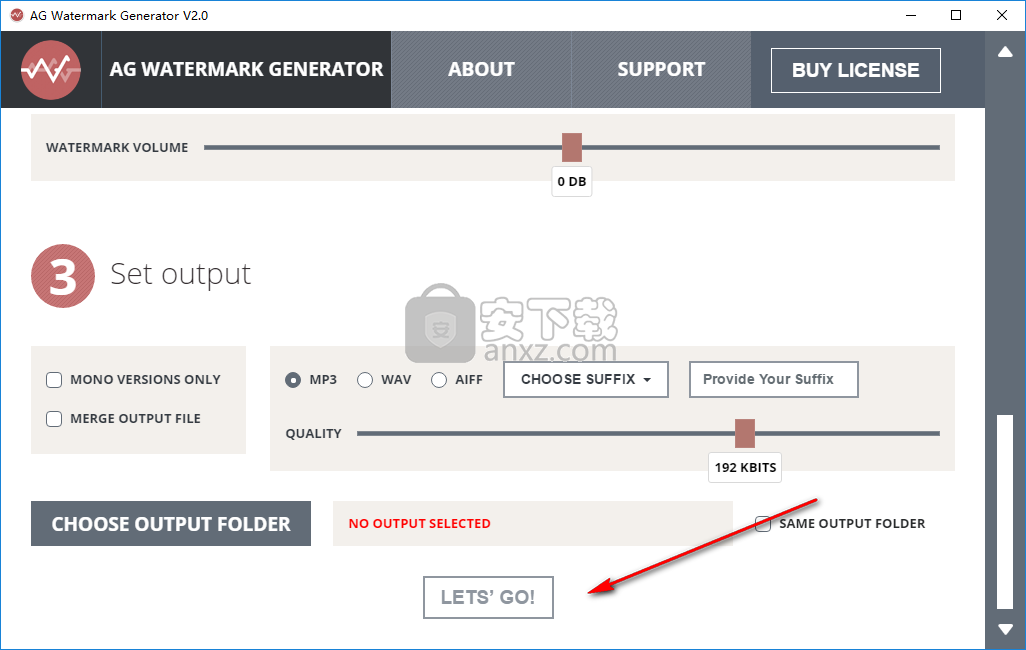 AG Watermark Generator(音频水印制作软件)