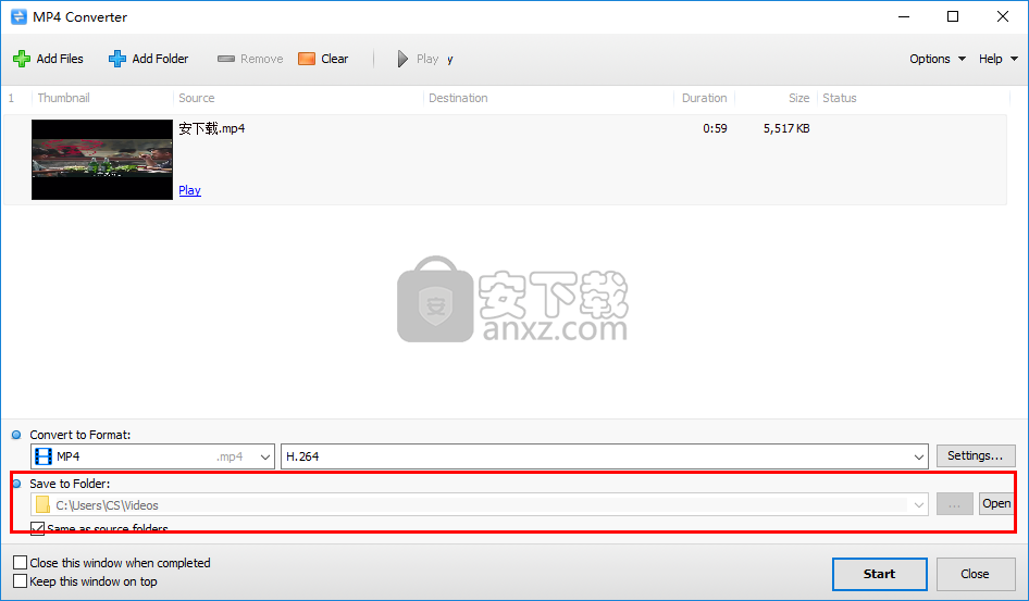 Tomabo MP4 Converter(MP4转换器)