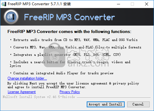 FreeRIP MP3(CD音轨抓取)