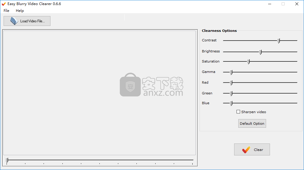 Easy Blurry Video Clearer(视频模糊变清晰的软件)