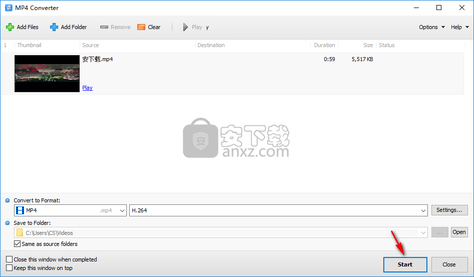 Tomabo MP4 Converter(MP4转换器)