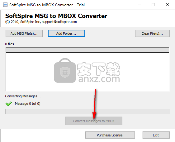 SoftSpire MSG to MBOX Converter(MSG转MBOX工具)