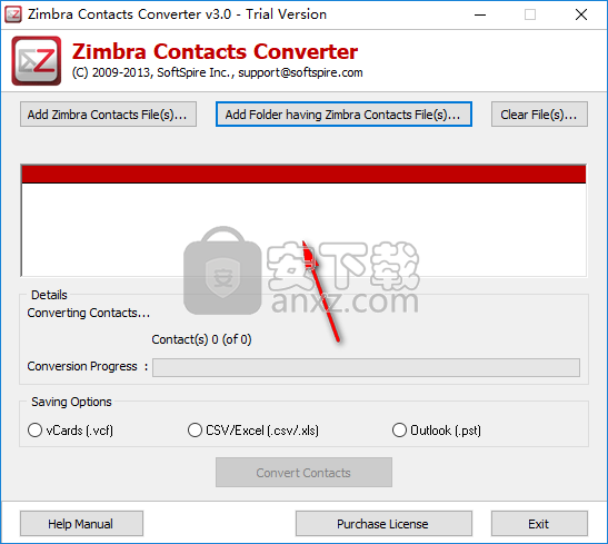 Zimbra Contacts Converter(Zimbra转换器)