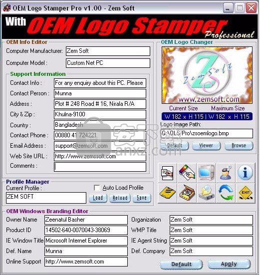 OEM Logo Stamper(图标制作软件)