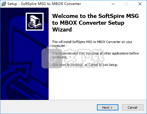 SoftSpire MSG to MBOX Converter(MSG转MBOX工具)