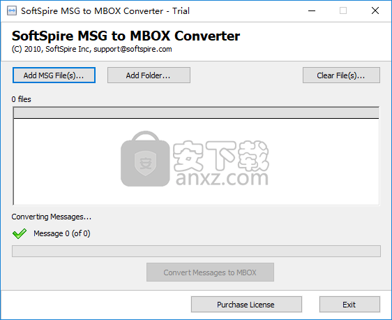 SoftSpire MSG to MBOX Converter(MSG转MBOX工具)