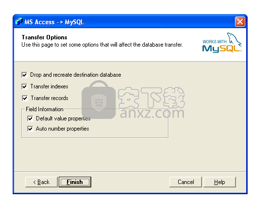 Bullzip MS Access To MySQL(Access转MySQL工具)