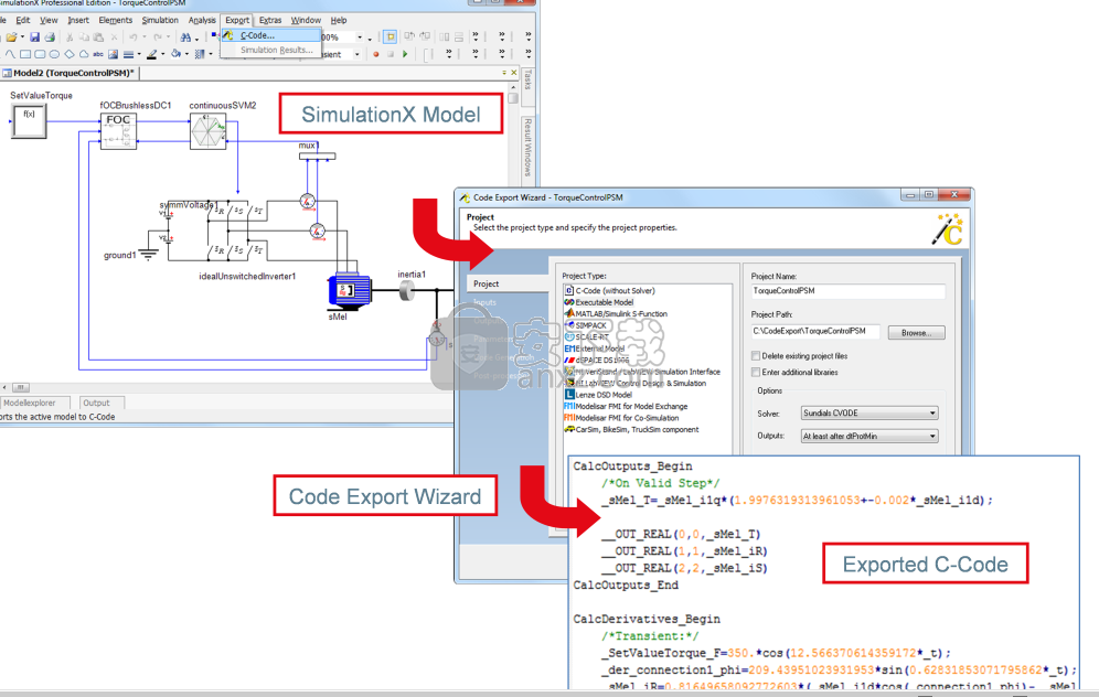 esi simulationx pro 4.1.1(多学科系统建模仿真平台)