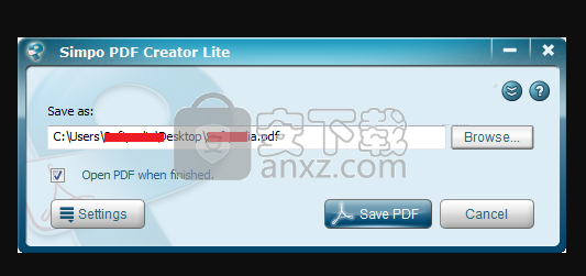 Simpo PDF Creator Lite(PDF生成器)