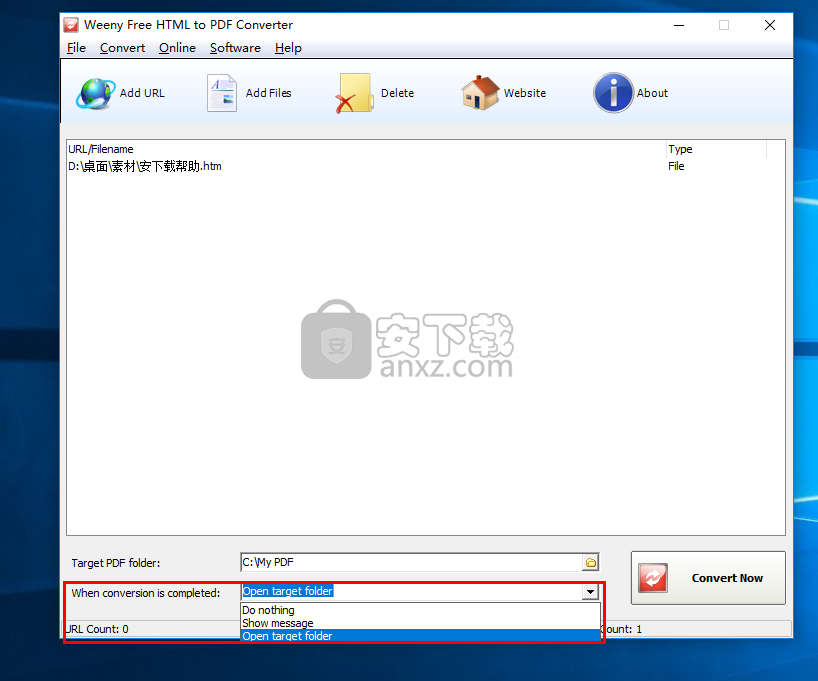 Weeny Free HTML to PDF Converter(HTML转PDF转换器)