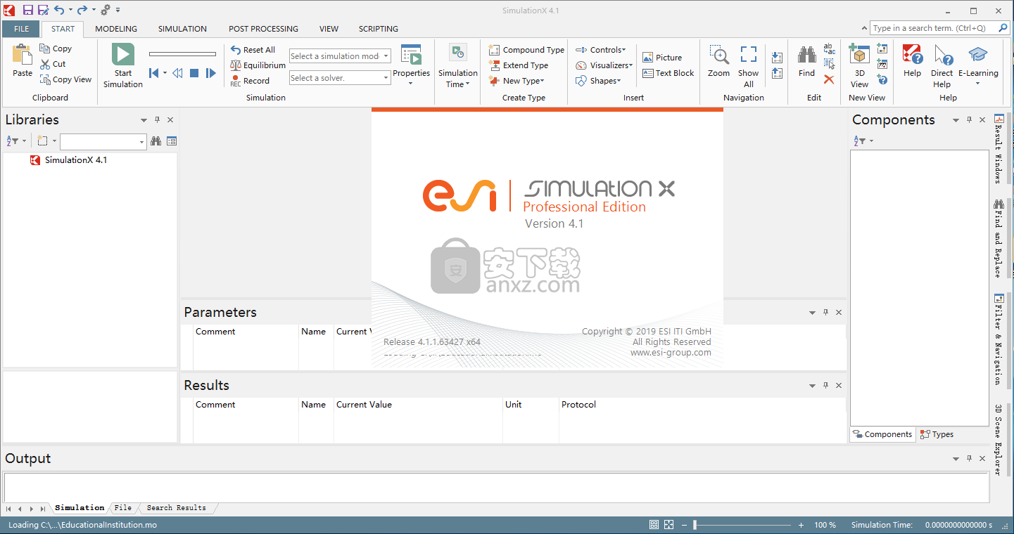 esi simulationx pro 4.1.1(多学科系统建模仿真平台)