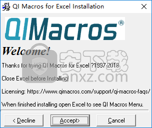 QI Macros for Excel(QI宏) 