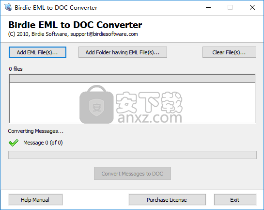 Birdie EML to DOC Converter(邮件转换器)