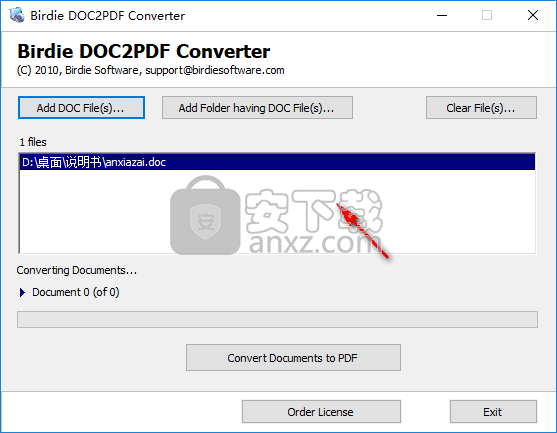 Birdie DOC2PDF Converter(DOC转PDF转换器)