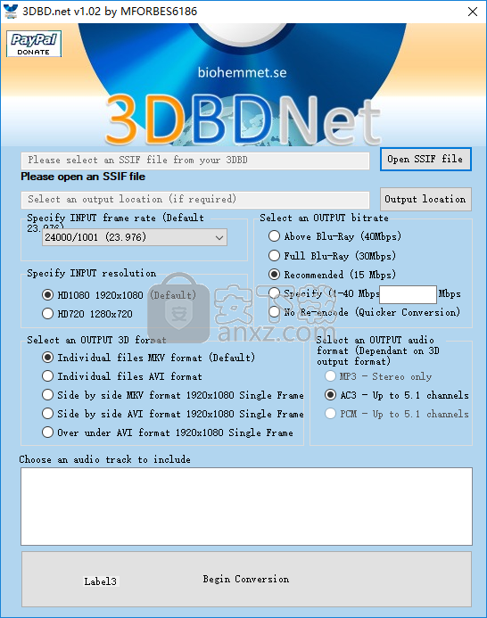 3DBDNet(3DBDNet视频转换大师)