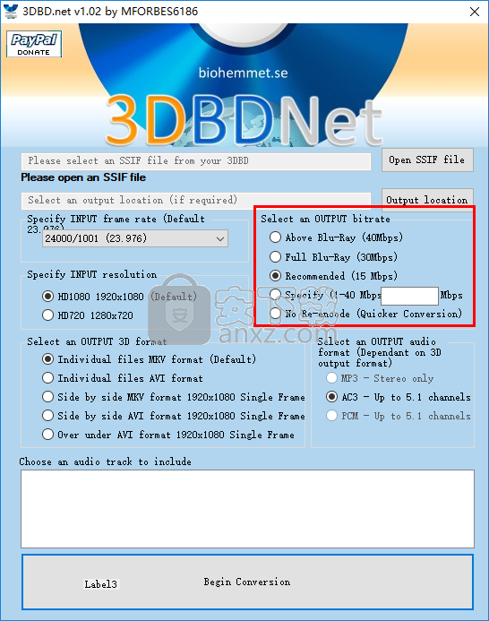3DBDNet(3DBDNet视频转换大师)