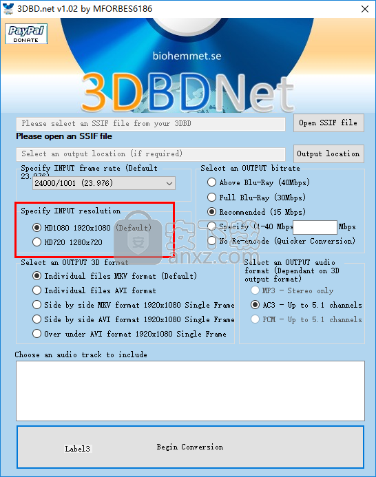 3DBDNet(3DBDNet视频转换大师)