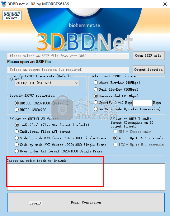3DBDNet(3DBDNet视频转换大师)