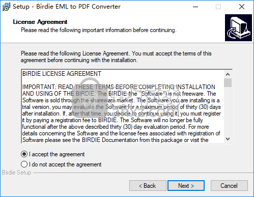 Birdie EML to PDF Converter(EML到PDF转换器)