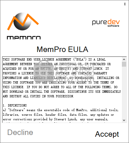 Puredev MemPro(内存分析工具)