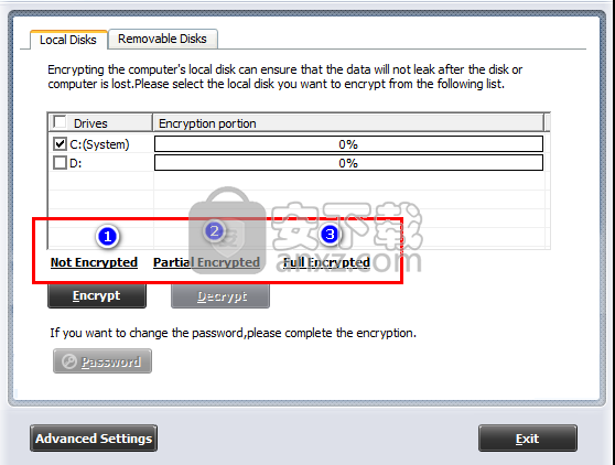 idoo Full Disk Encryption(磁盘加密工具)