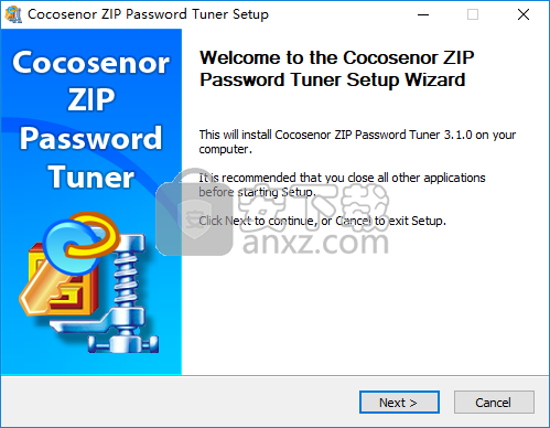 Cocosenor ZIP Password Tuner(zip密码恢复工具) 