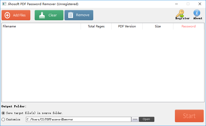 Jihosoft pdf Password Remover(PDF密码删除工具)