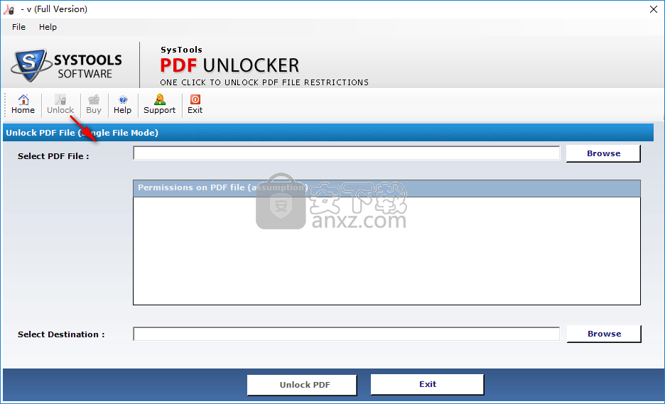 Free PDF Unlocker(PDF解锁软件)