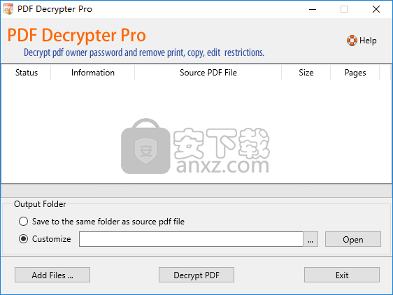 PDF Decrypter Pro