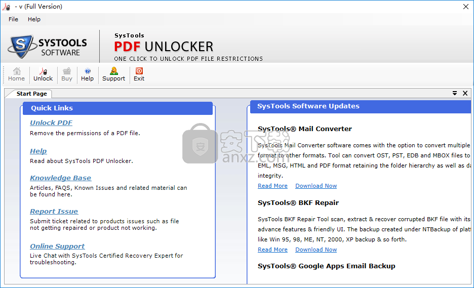 Free PDF Unlocker(PDF解锁软件)