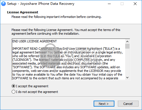 Joyoshare iPhone Data Recovery(iPhone数据恢复软件)