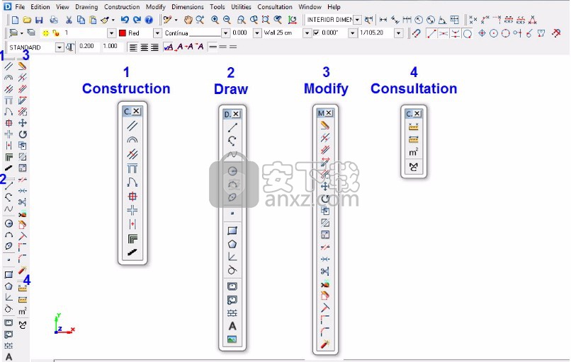 Dibac Cad 2019(2D绘图工具)