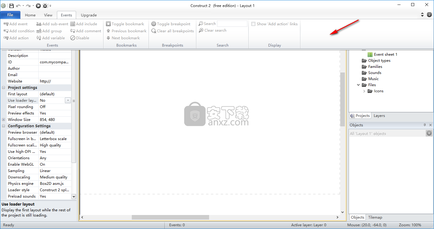 Construct 2(HTML游戏制作工具)