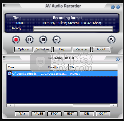 AV Audio Recorder(音频录制)