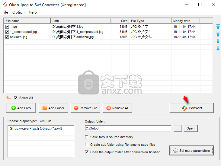 Okdo Jpeg to Swf Converter(jpeg图片转swf工具)