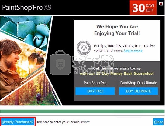 Corel PaintShop Pro X9中文 含32位/64位