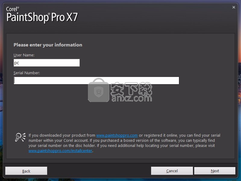 Corel PaintShop Pro X7(专业图像编辑软件)