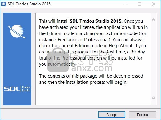 SDL Trados Studio 2015(全球领先翻译软件)