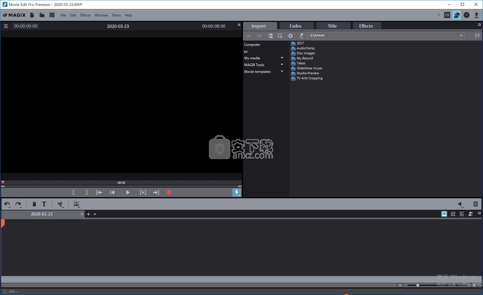 MAGIX Movie Edit Pro 2016