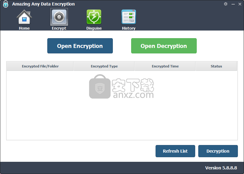 Amazing Any Data Encryption(数据加密软件)