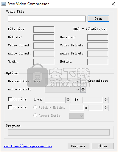 视频压缩工具(Free Video Compressor)