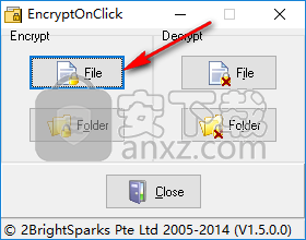 EncryptOnClick(文件加密工具)