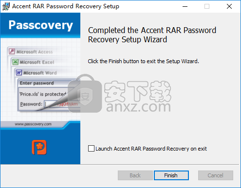 Accent RAR Password Recovery(rar密码工具)